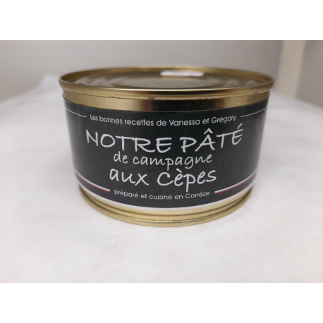 Notre Pâté de Campagne au Cèpes